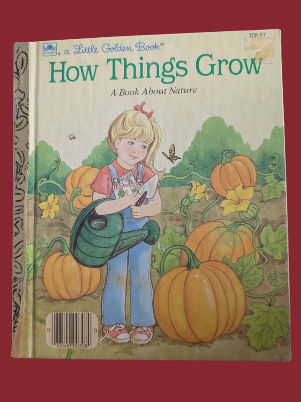 10/$25 Vintage Classic How Things Grow: A Book About Nature Little Golden Book